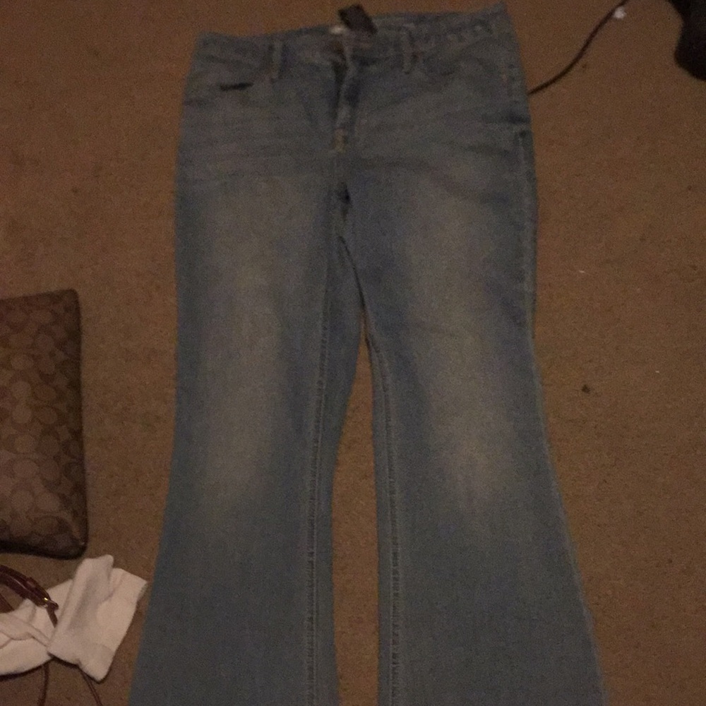 High rise jeans!